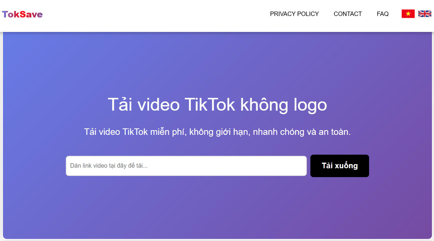 Ảnh Minh họa TokSave